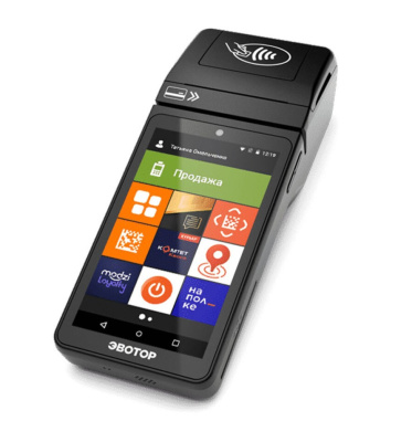 Смарт-терминал Эвотор 5i Smart POS, с эквайрингом