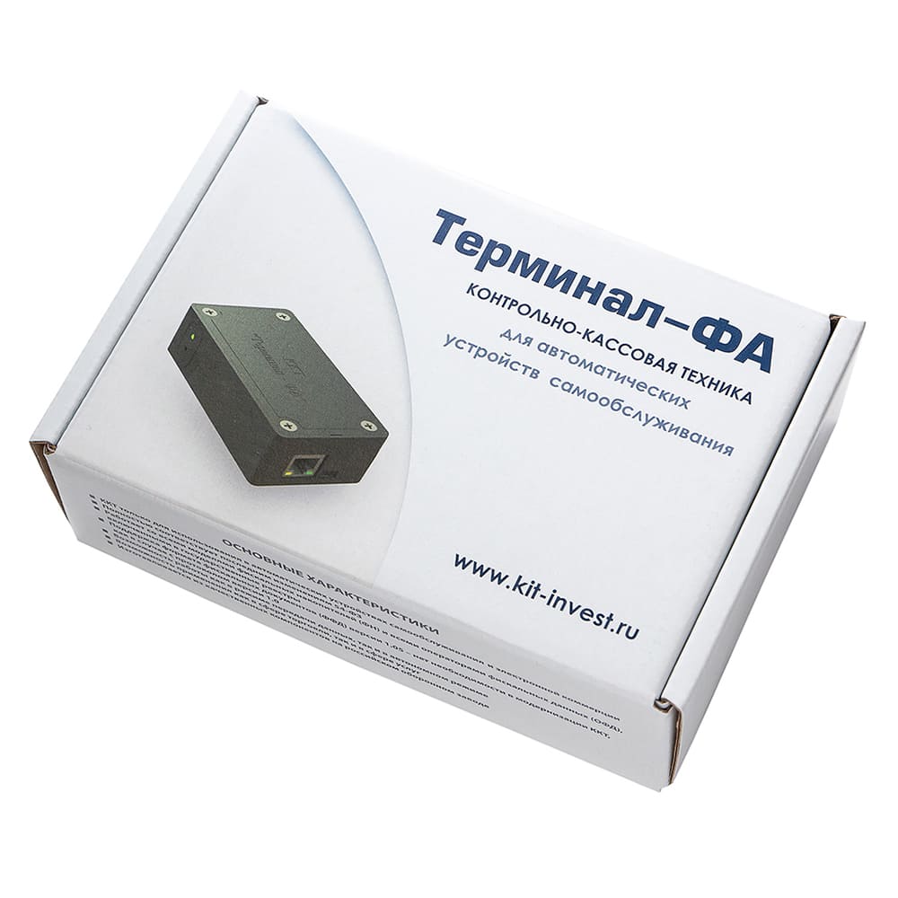 Кассовый модуль Терминал-ФА. Черный. USB. RS-232. Ethernet