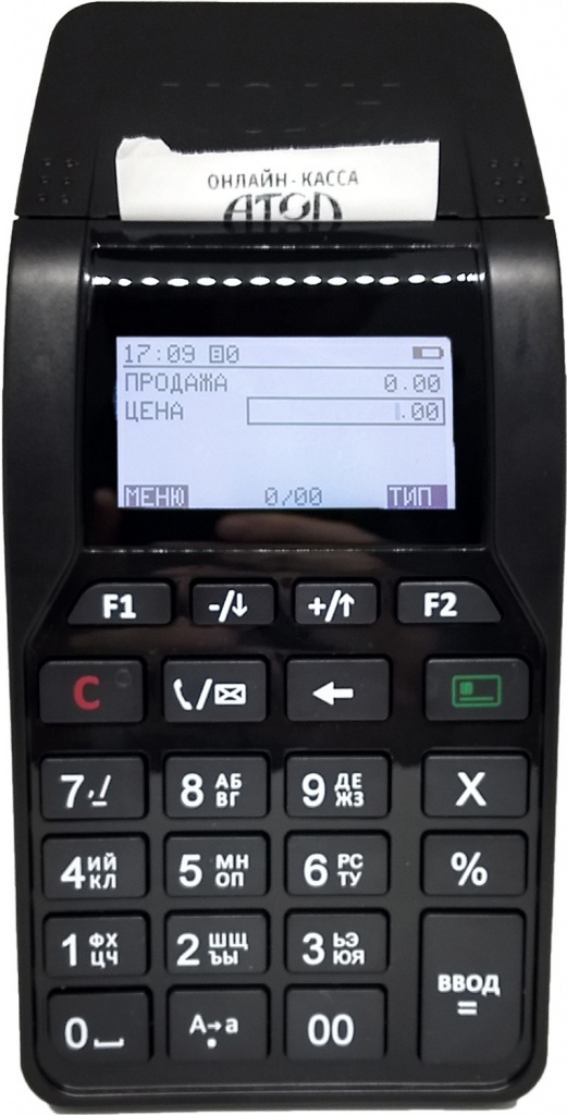 Ньюджер АТОЛ 92Ф. Черный. Ethernet. 2G. Bluetooth. Wi-Fi. 5.0