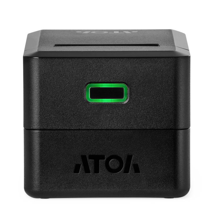 ККТ АТОЛ 35Ф. Черный. Без ФН. USB. 5.0