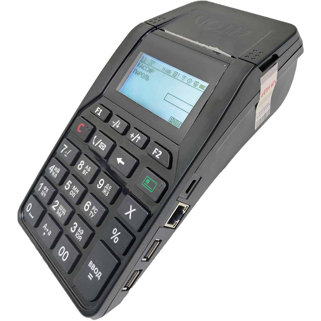 Ньюджер АТОЛ 92Ф. Черный. Ethernet. 2G. Bluetooth. Wi-Fi. 5.0