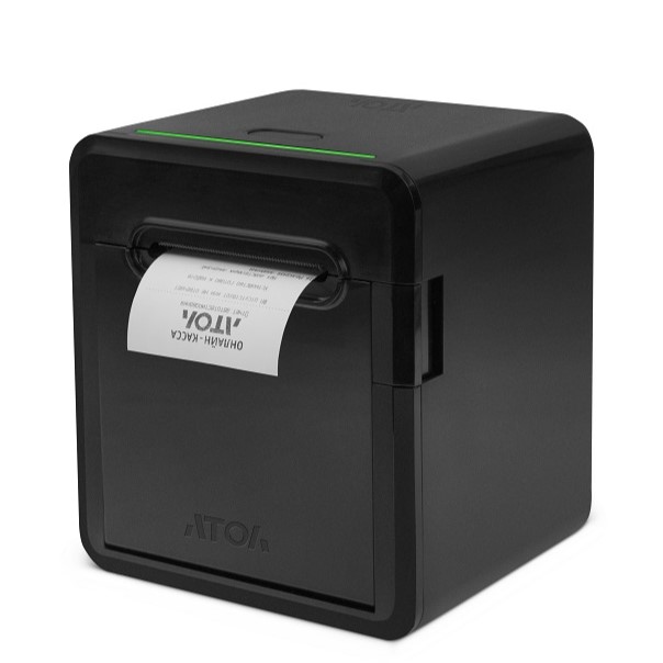 Фискальный регистратор АТОЛ 55 v2 Ф. Черный. USB. RS-232. Ethernet. 5.0