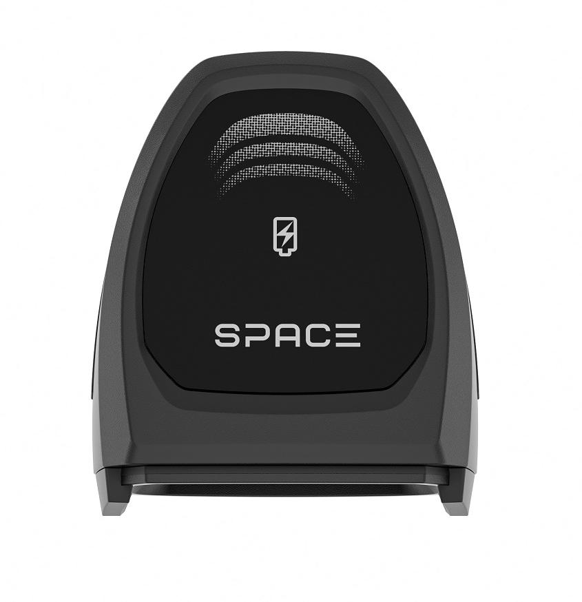 Беспроводной сканер штрихкода SPACE 2024-2D-BT (2D, черный, USB, Bluetooth 4.0, IP42)