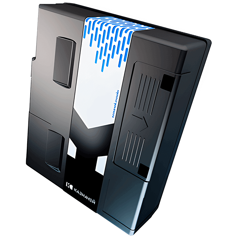 Кассовый модуль АТОЛ 42 ФА (Казначей-ФА). Черный. USB. RS-232. Ethernet. 5.0