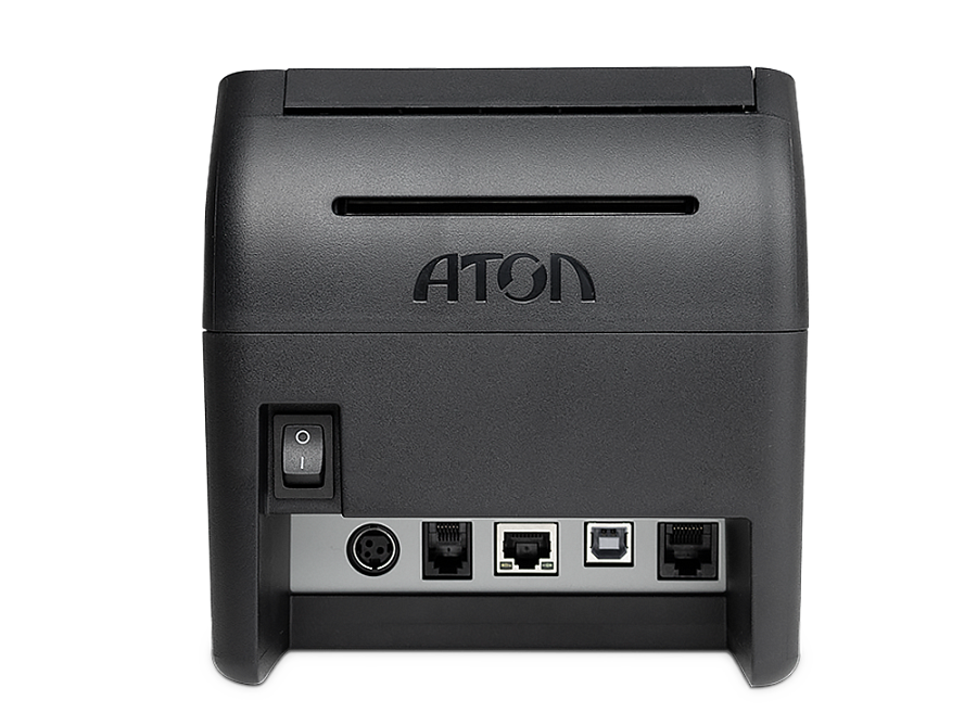 Фискальный регистратор АТОЛ 27Ф. Черный. USB. RS-232. Ethernet. 5.0 (без ФН)