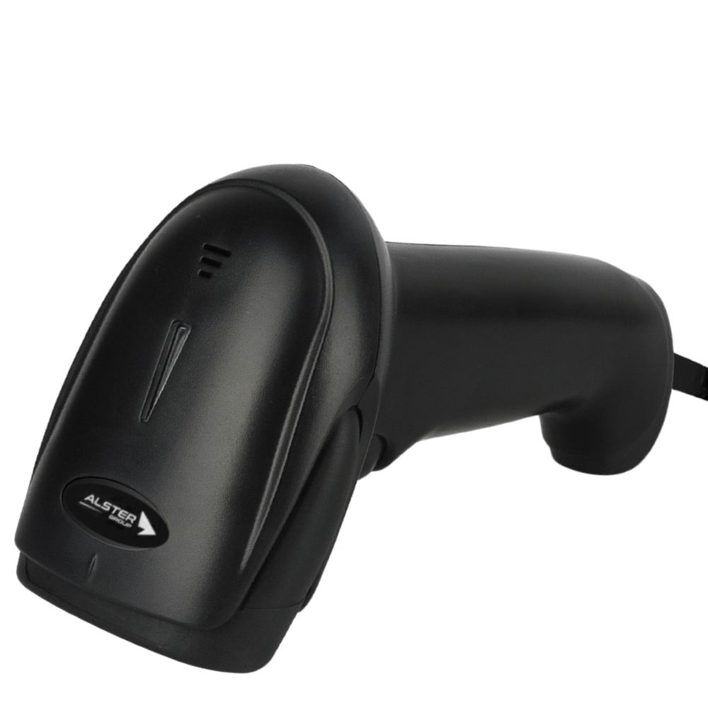 Ручной сканер штрих-кода 2D Apex ALS-2002D, USB, черный