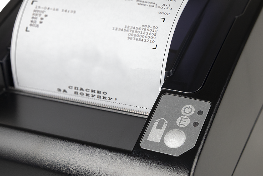 Фискальный регистратор АТОЛ FPrint-22ПТК. Черный. USB. RS-232. Ethernet. 5.0