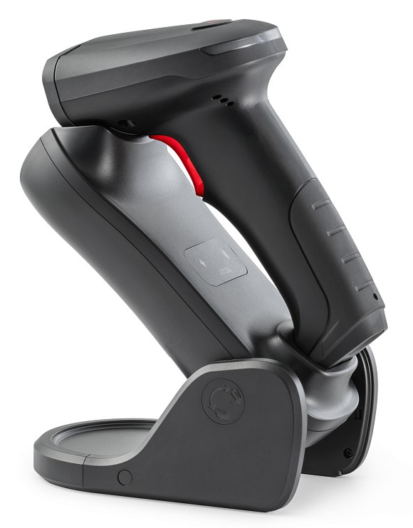 Беспроводной сканер штрихкода АТОЛ SB5100 BT (2D, черный, USB, Bluetooth 5.0, IP42, c подставкой)