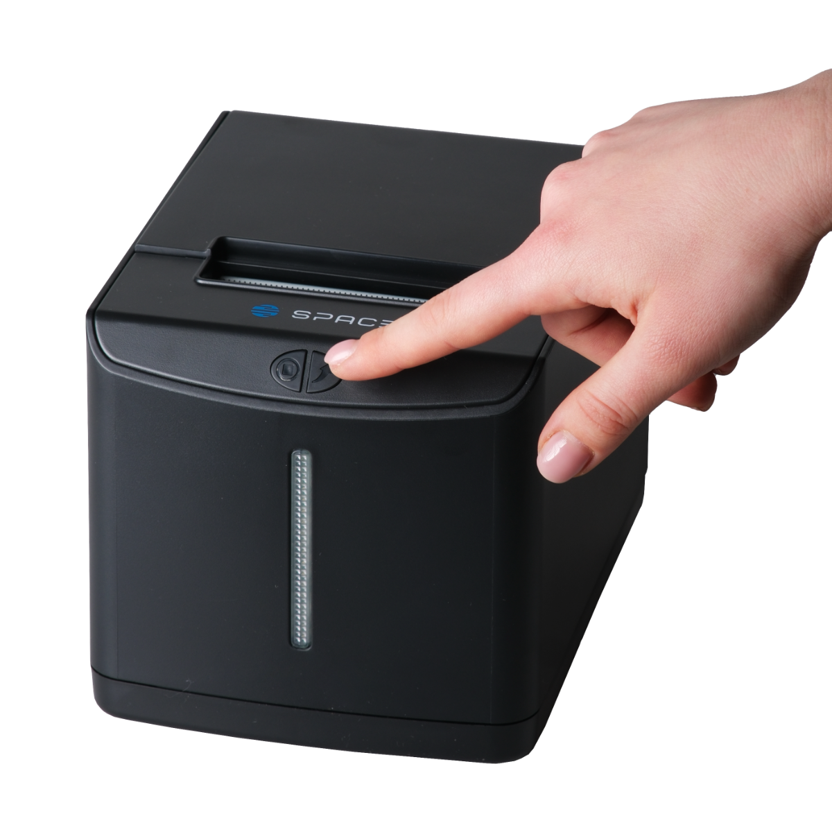 Принтер этикеток SPACE Х-32ULTRA (черный, термопечать, 203 dpi, USB, Ethernet, ширина печати 76 мм, скорость печати 127 мм/сек, черный)