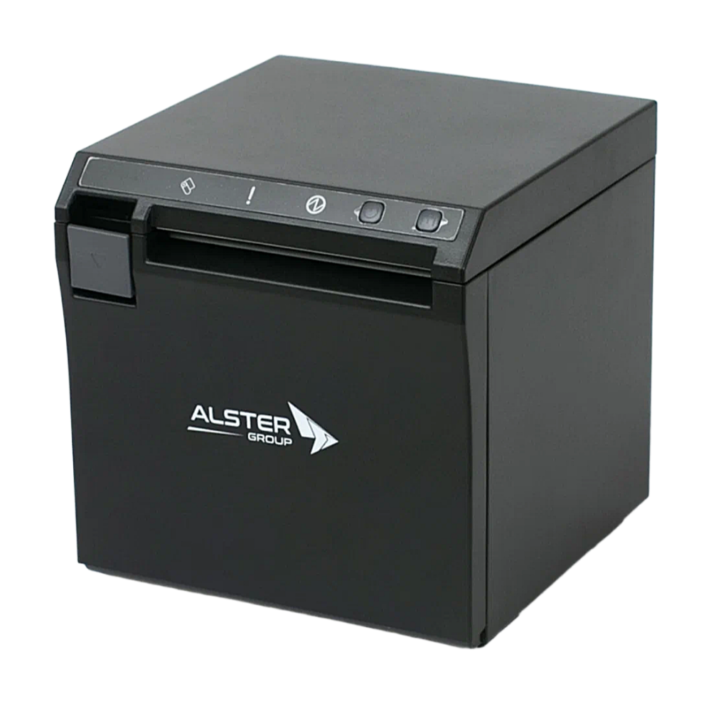 Чековый термопринтер Alster ALS-300 Cube, USB, Ethernet