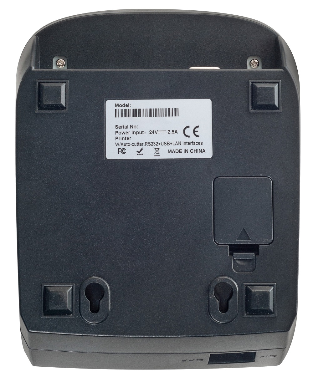 Чековый принтер SPACE Sonic V2 (USB, Ethernet, ширина печати 80мм, скорость печати 230мм/с, черный)