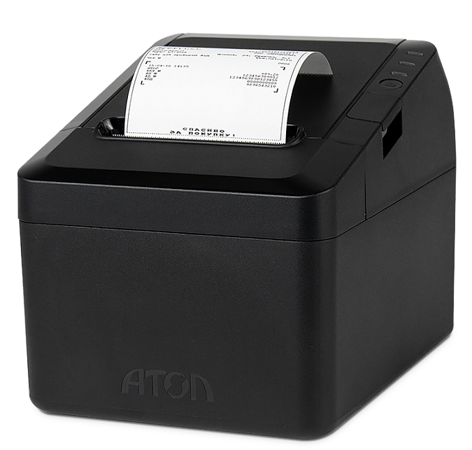 Фискальный регистратор АТОЛ 27Ф. Черный. USB. RS-232. Ethernet. 5.0 (без ФН)