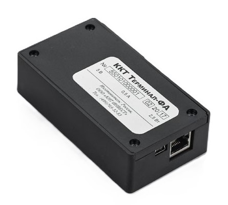 Кассовый модуль Терминал-ФА. Черный. USB. RS-232. Ethernet