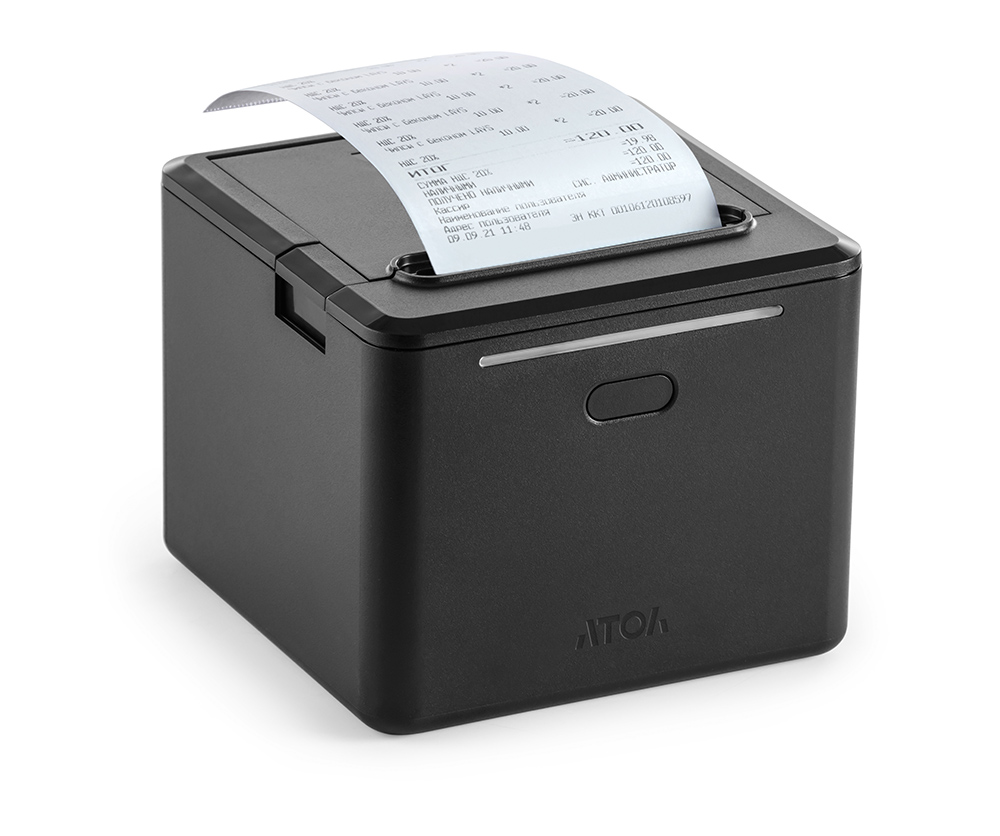 Фискальный регистратор АТОЛ 22 v2 Ф. Черный. USB. RS-232. Ethernet. 5.0 (без ФН)