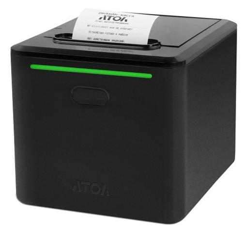 Фискальный регистратор АТОЛ 55 v2 Ф. Черный. USB. RS-232. Ethernet. 5.0