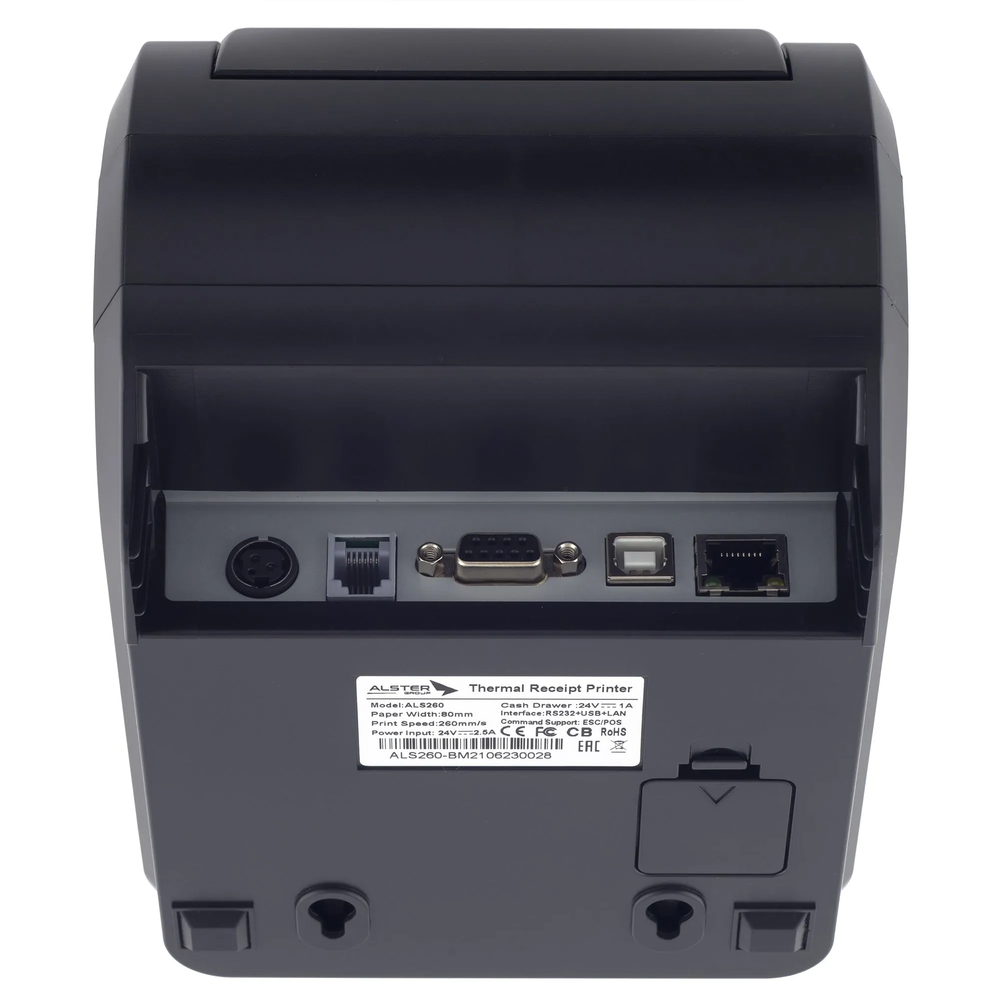 Чековый термопринтер Alster ALS-260, USB, Serial, Ethernet