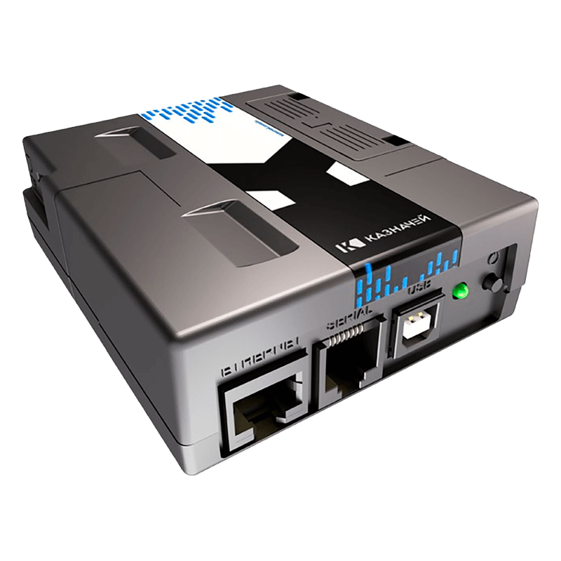 Кассовый модуль АТОЛ 42 ФА (Казначей-ФА). Черный. USB. RS-232. Ethernet. 5.0