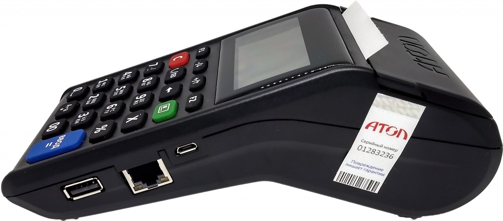Ньюджер АТОЛ 91Ф. Черный. Ethernet. 2G. Bluetooth. Wi-Fi. 5.0