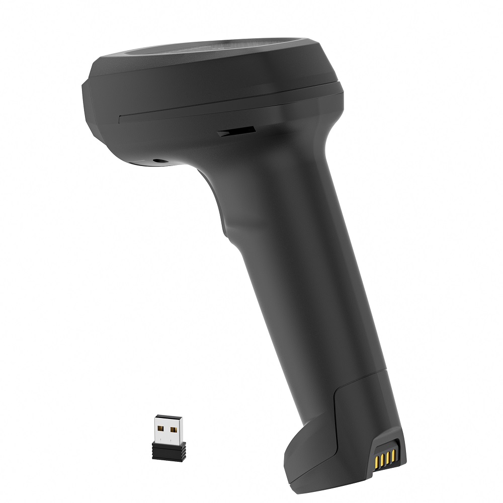 Сканер штрихкода SPACE 2024-2D-BT ручной, беспроводной, USB (черный)