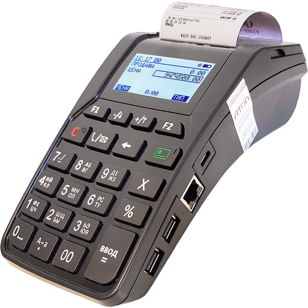 Ньюджер АТОЛ 92Ф. Черный. Ethernet. 2G. Bluetooth. Wi-Fi. 5.0