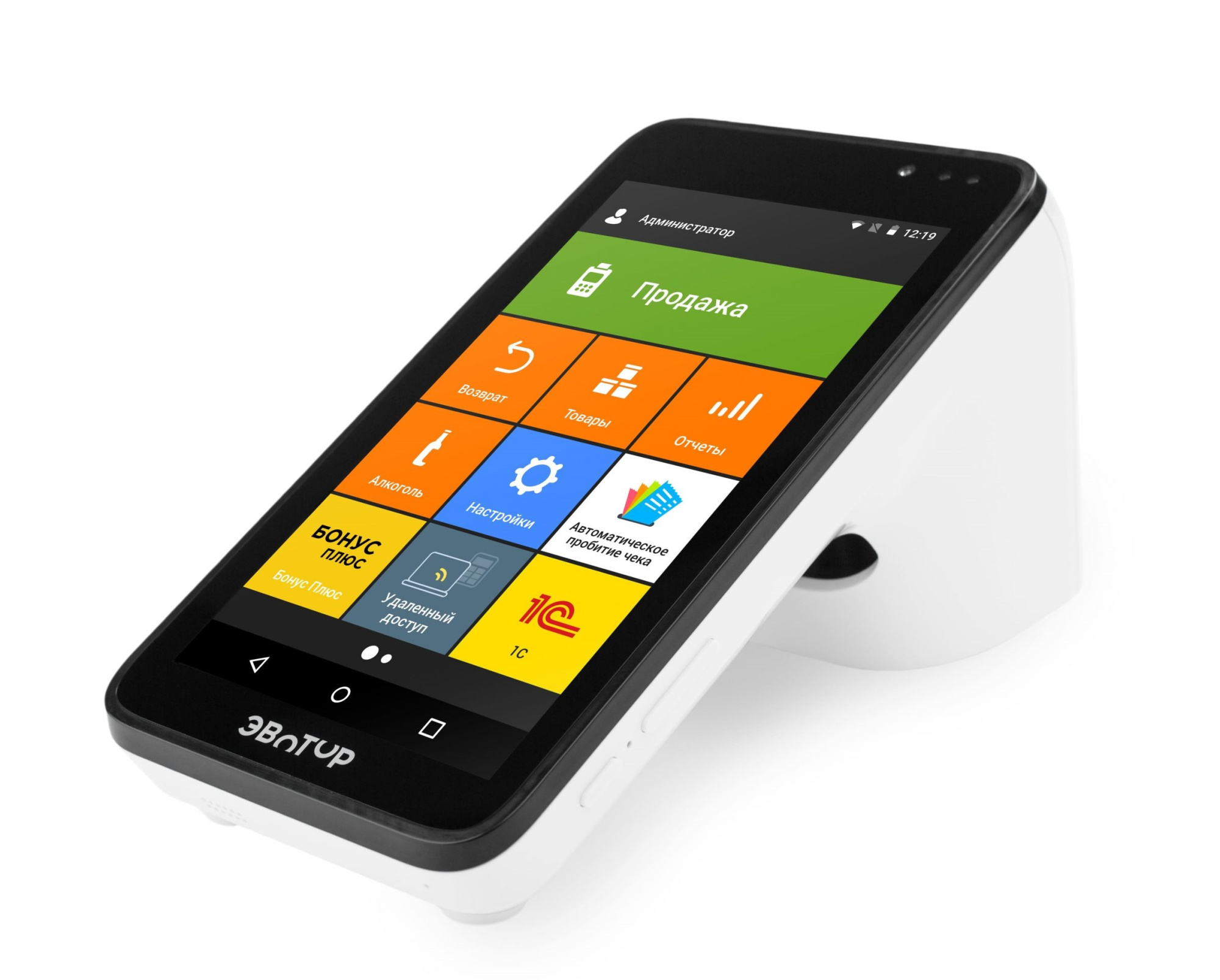 Смарт-терминал Эвотор 7.3, белый